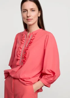 Vrouwen Summum Woman Top Met Ruches