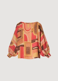Vrouwen Summum Woman Top Met Smalle Boothals