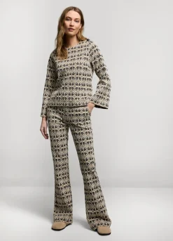 Vrouwen Summum Woman Top Met Trompetmouw