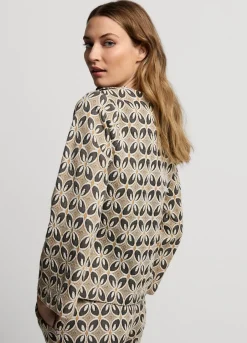Vrouwen Summum Woman Top Met Trompetmouw