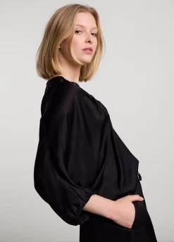 Vrouwen Summum Woman Top Met Vleermuismouw