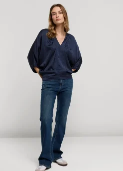 Vrouwen Summum Woman Top Met Vleermuismouw