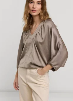 Vrouwen Summum Woman Top Met Vleermuismouw