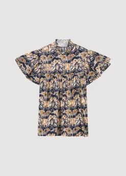 Vrouwen Summum Woman Top Met Vlindermouw