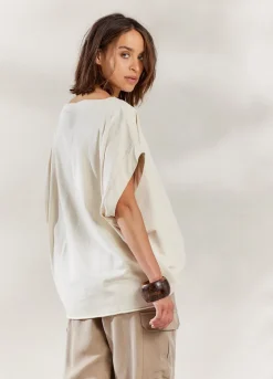 Vrouwen Summum Woman Top Met Wijde Boothals