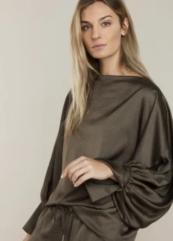 Vrouwen Summum Woman Top Vleermuismouw