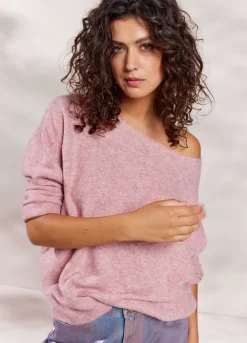 Vrouwen Summum Woman Trui Met Wijde Boothals