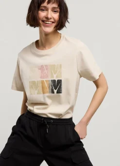 Vrouwen Summum Woman T-Shirt Met Artwork Print