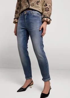 Vrouwen Summum Woman Venus Jeans Midden