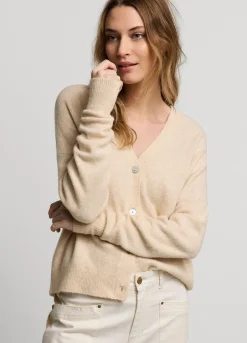 Vrouwen Summum Woman Vestje Met Parelmoer Knoopjes