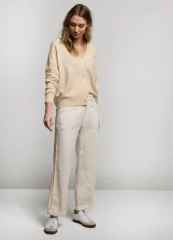 Vrouwen Summum Woman Vestje Met Parelmoer Knoopjes