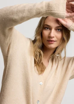 Vrouwen Summum Woman Vestje Met Parelmoer Knoopjes