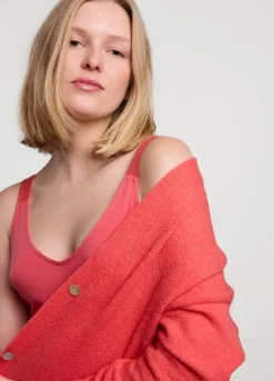 Vrouwen Summum Woman Vestje Met Parelmoer Knoopjes