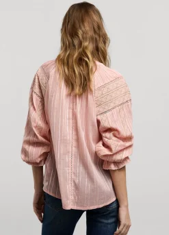 Vrouwen Summum Woman Voile Blouse Met Kant