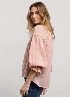 Vrouwen Summum Woman Voile Blouse Met Kant