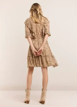 Vrouwen Summum Woman Voile Jurk Met Ruches