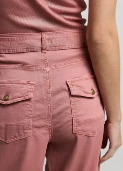 Vrouwen Summum Woman Wijde Broek Met Ceintuur