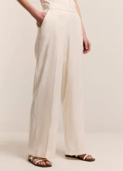 Vrouwen Summum Woman Wijde Broek Met Pintuck