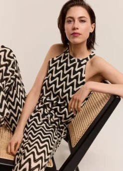 Vrouwen Summum Woman Zigzag Haltertop
