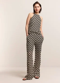 Vrouwen Summum Woman Zigzag Haltertop