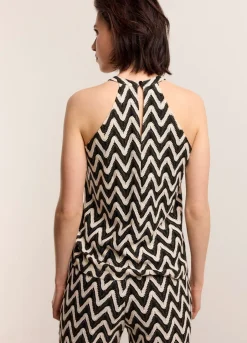Vrouwen Summum Woman Zigzag Haltertop