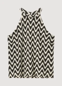 Vrouwen Summum Woman Zigzag Haltertop